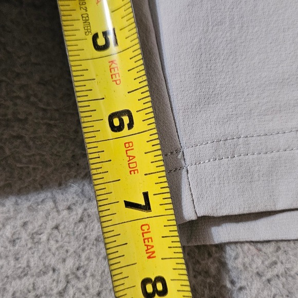 Rhoback Everyday Shorts Mens Size XL Gray Stretch Athletic Material Golf - Picture 5 of 6